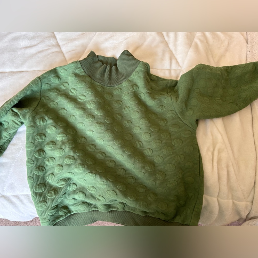 Mock Turtle Neck Crop sweater